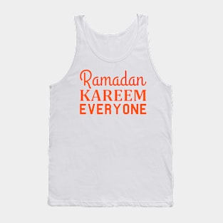 Ramadan Kareem Everyone Tank Top